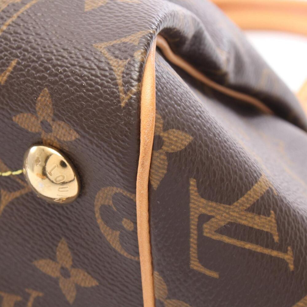 LOUIS VUITTON Brown Monogram Leather Bag - Picture 6 of 8